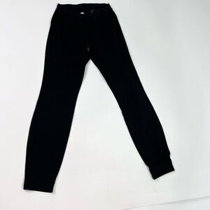 Patagonia Base Layer pants Mens small Black Fleece Performance Long‎ Underwear
